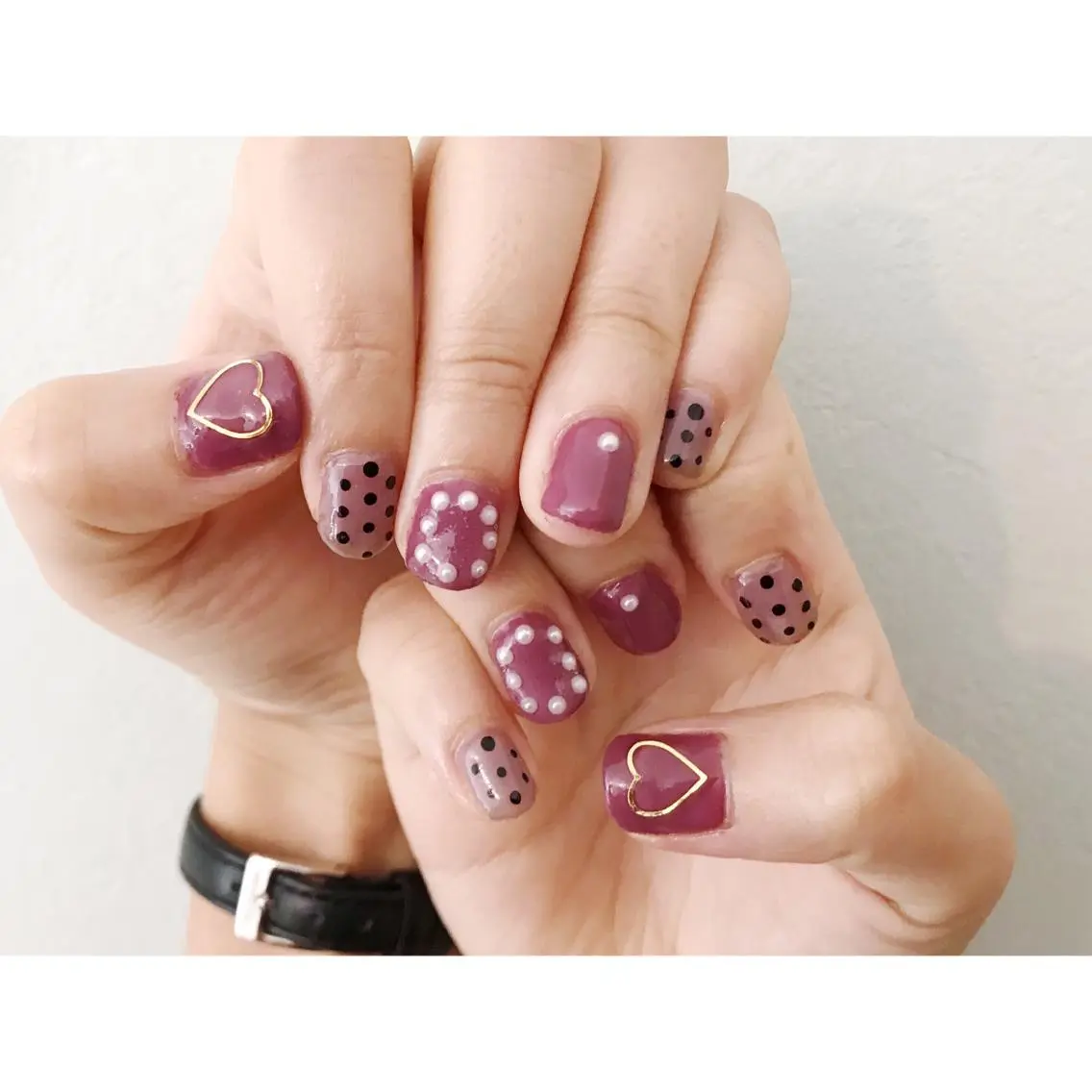 ネイル ハンドネイル フットネイル rebon＊ natsukiのネイルデザイン