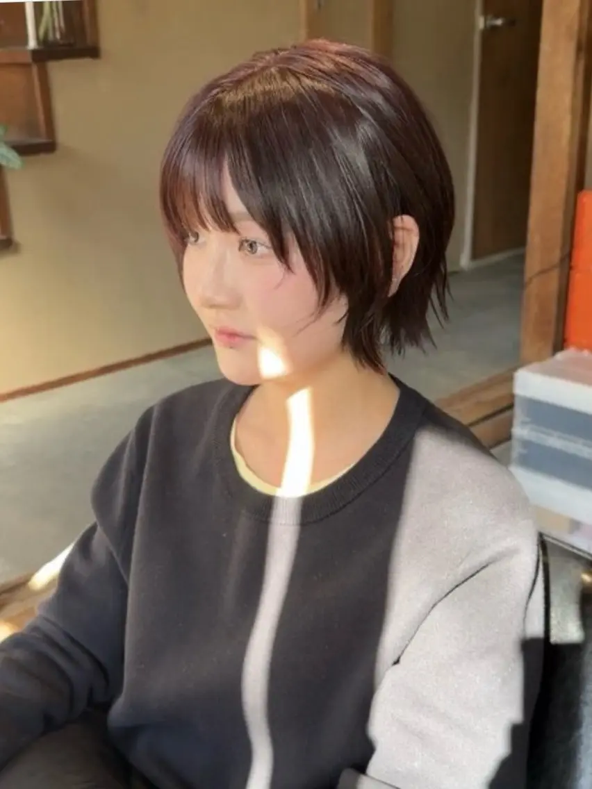 ショート 上村 瑞紀のヘアスタイル
