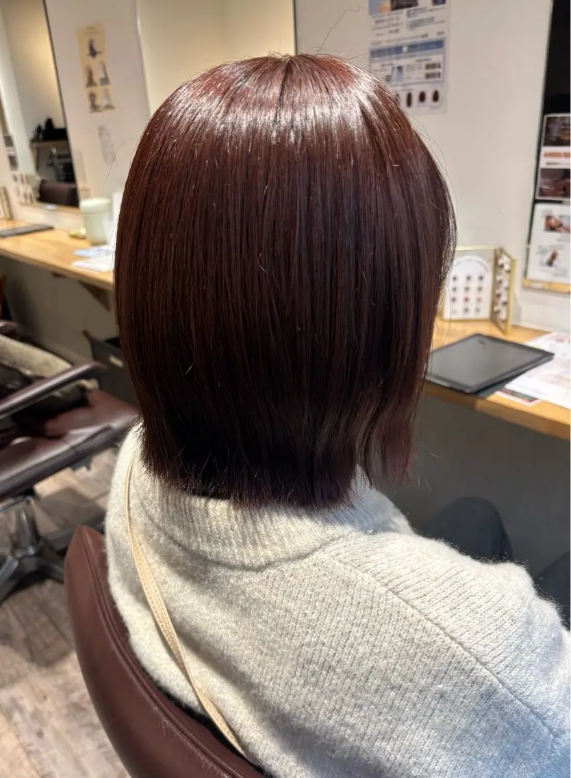 【5/27当日限定】オーガニック艶カラー+クイックスパ✨の写真