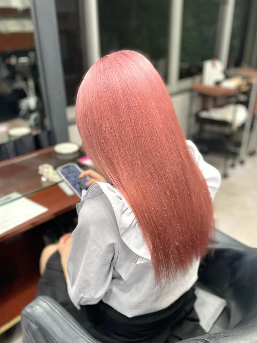 カラー ヘアカラー yasuハイトーン/ デザインカラーのヘアスタイル