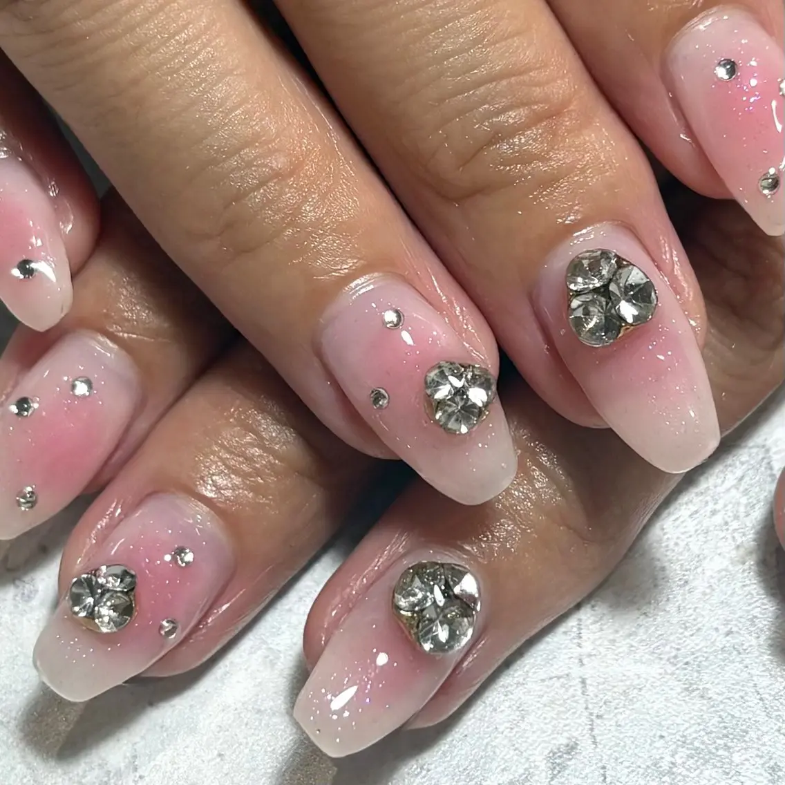 【韓国発人気デザイン💗】オフ有無OK!💅チークネイル✨️の写真