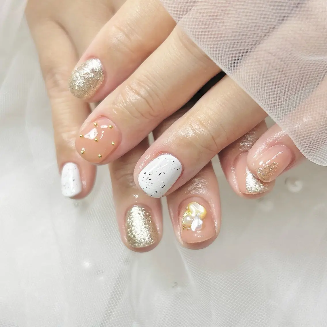 ネイル ハンドネイル 【malunail】 まるねいるのネイルデザイン