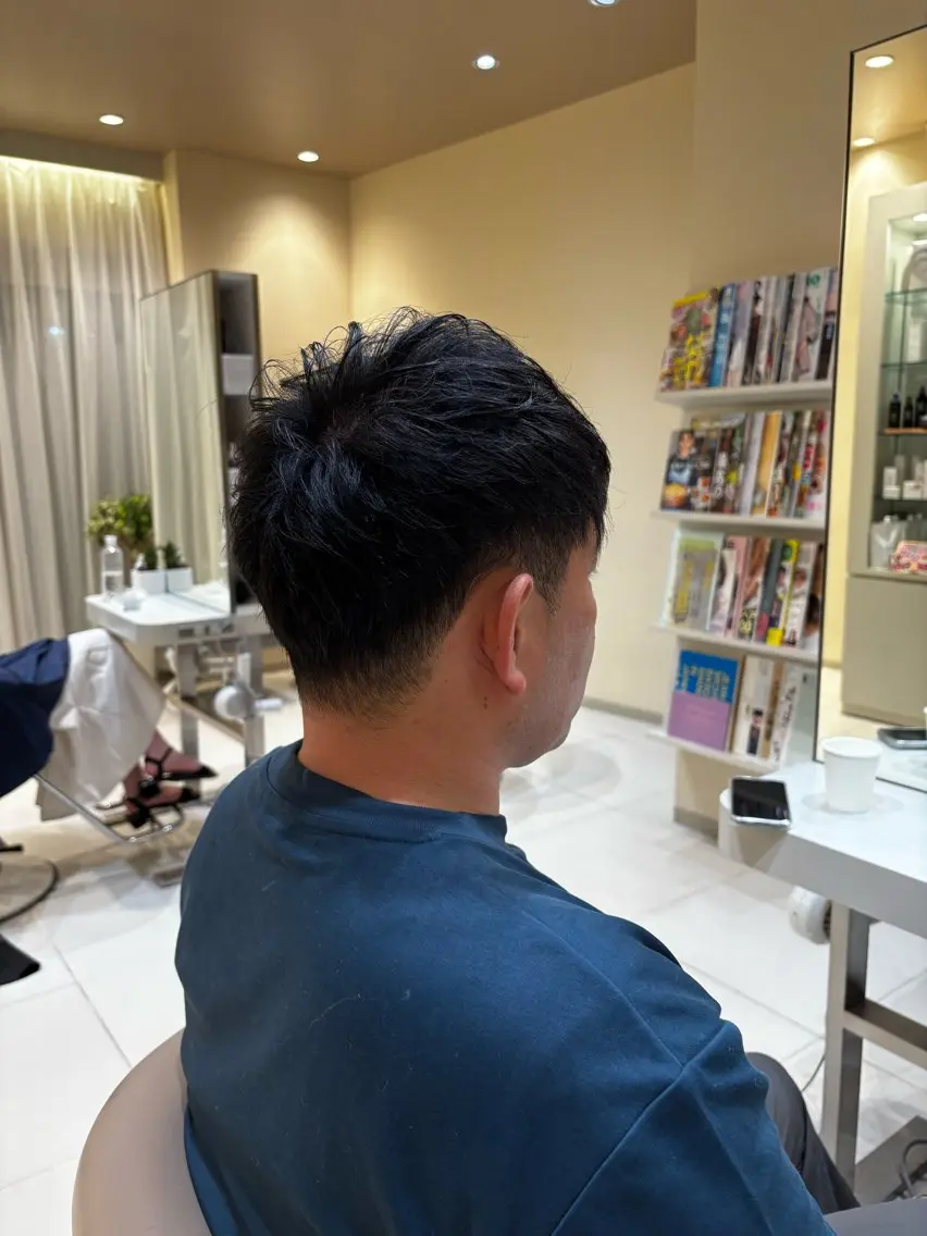 メンズ カット ショート・ボブ✨南 津麦のヘアスタイル