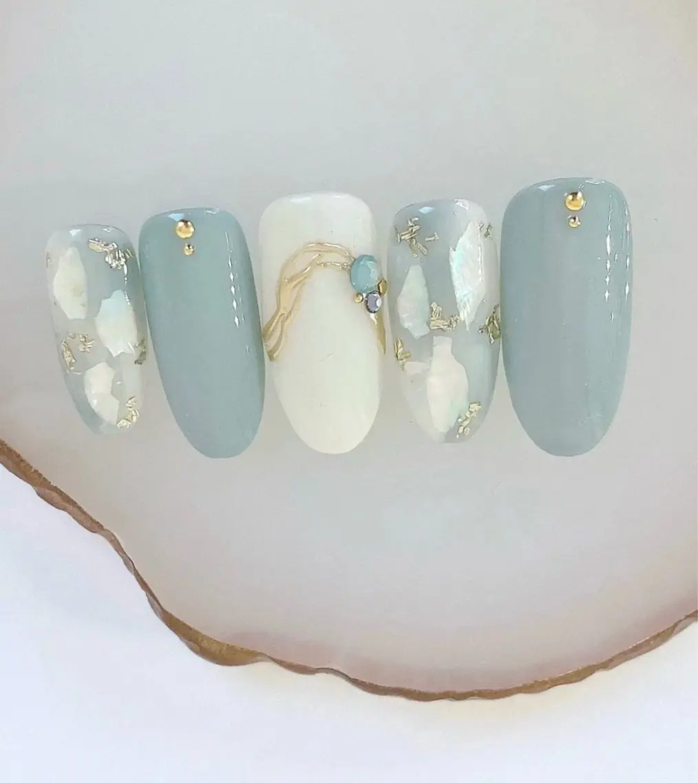 ネイル ハンドネイル OCEAN nail パラジェル　取扱い店のネイルデザイン