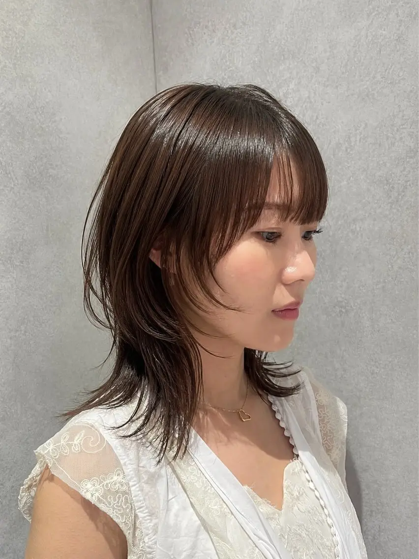 ミディアム カット トリートメント karin/ ボブ♡レイヤー♡のヘアスタイル
