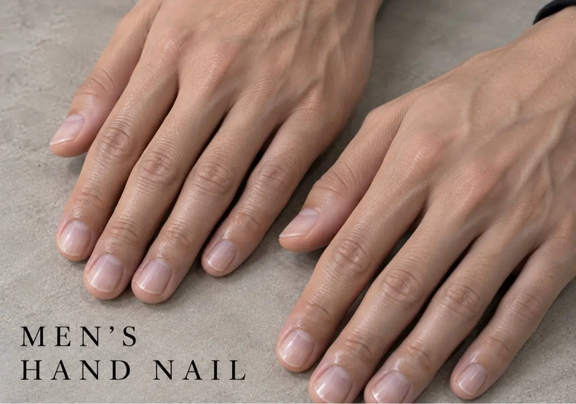 メンズ ネイル ハンドケア nail salon CROWNのネイルデザイン