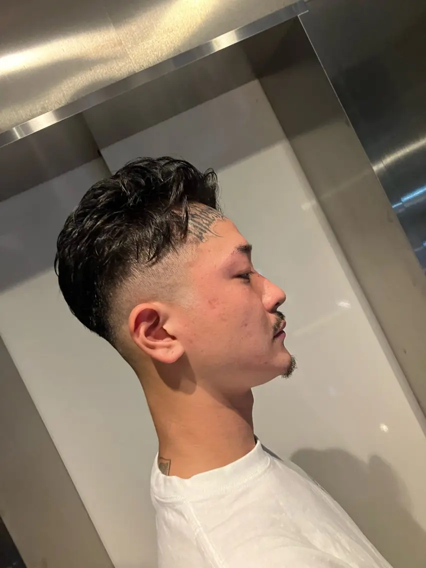 ショート メンズ カット Watarai Yuukiのヘアスタイル