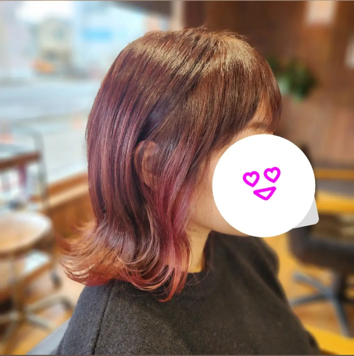 ミディアム シールエクステ🎀 ホシノ🕒ユウカのヘアスタイル