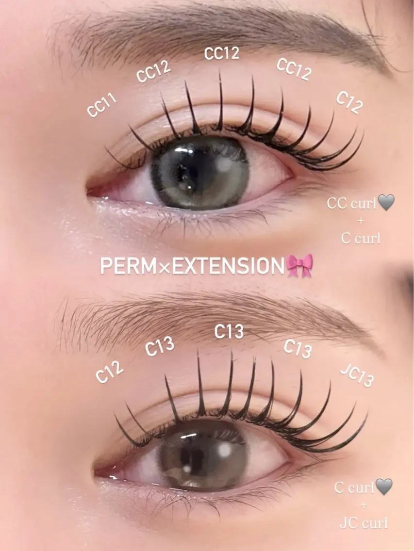 マツエク・マツパ Eyelist | Noa🎀🩶のマツエク・マツパデザイン