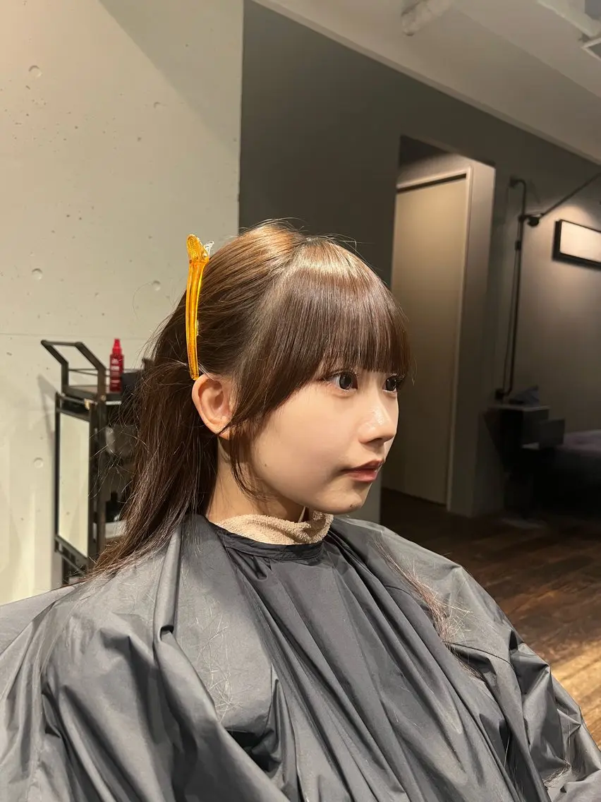 似合わせ🫧前髪カット🧖♀️の写真