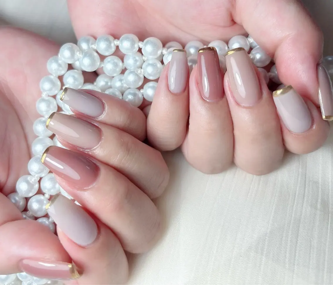 ネイル ハンドネイル M🌷nail 長さだし専門店のネイルデザイン