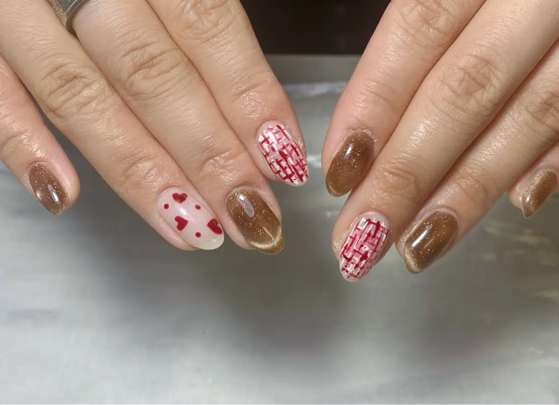 ネイル アートネイル フレンチネイル ジェルネイル グラデーション 韓国ネイル Nail Salon kihi大塚店のネイルデザイン