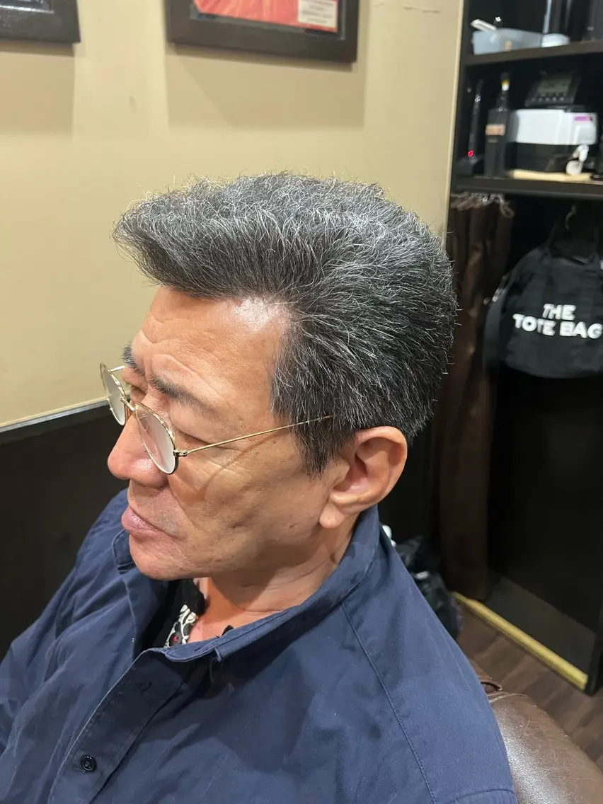 ショート パーマ メンズ メンズパーマ 堀 真人のヘアスタイル