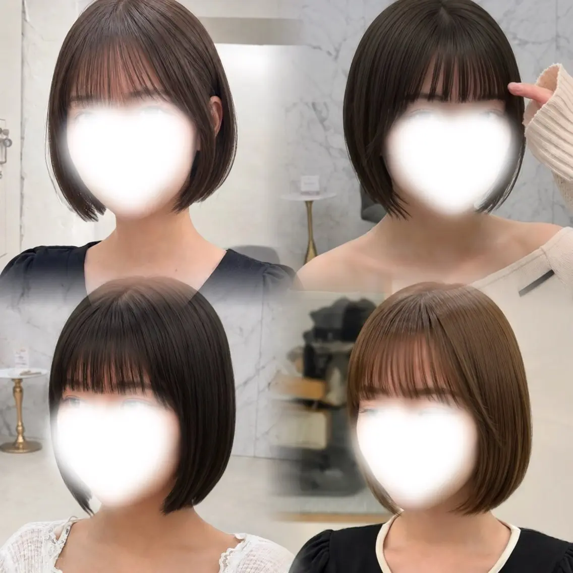 ショート カット トリートメント 🪞ボブ特化/顔 まわり🧸mai🎀のヘアスタイル