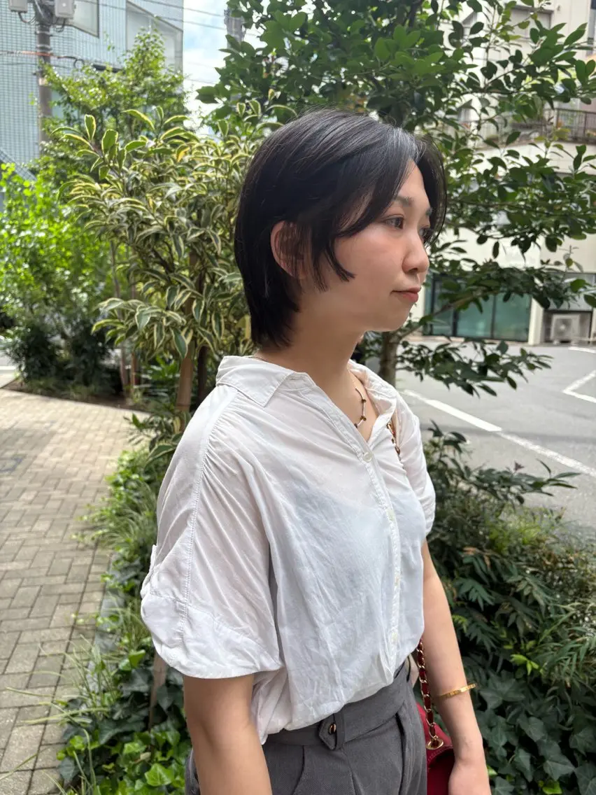 ショート カット eri kinjoのヘアスタイル