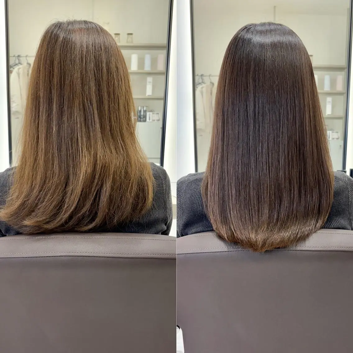 ミディアム EIGHT plum TOKIOリミテッドのヘアスタイル