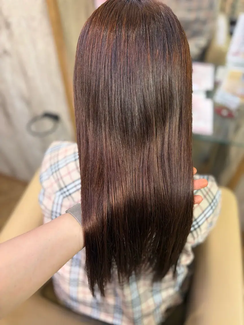 カラー 🎀yua/横浜🎀 似合わせ/艶カラーのヘアスタイル