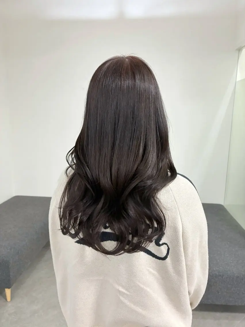 ロング カラー レイヤーカット🍀 さとのヘアスタイル