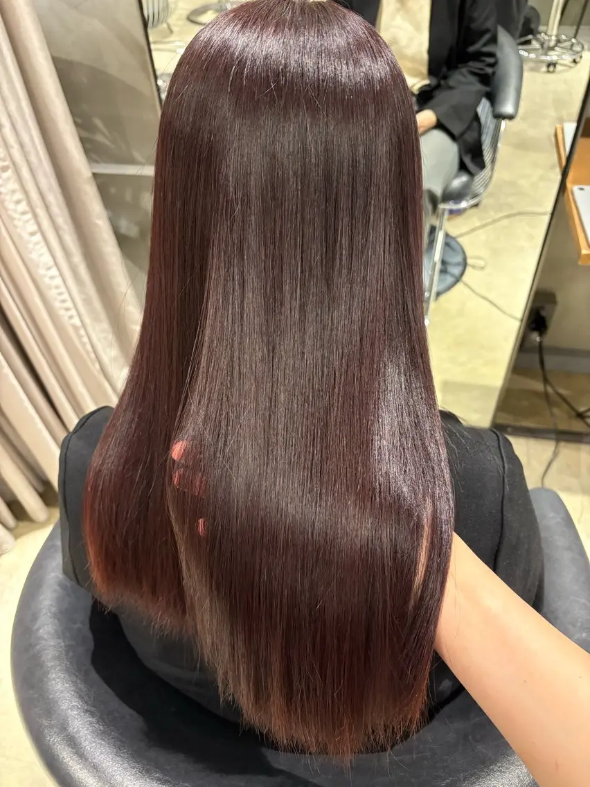 🍒ワンカラー🍒➕アメイジアトリートメント🫧の写真