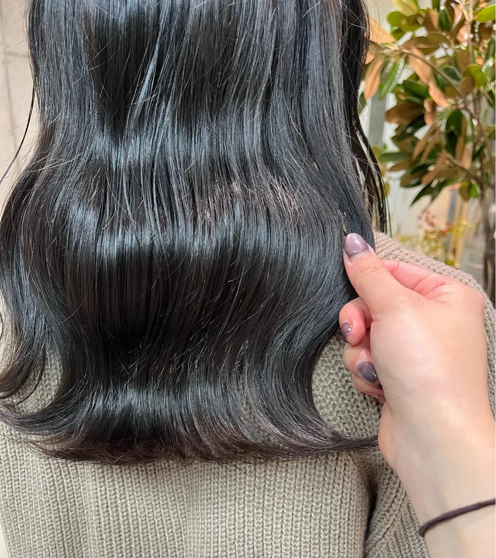ロング カラー アイブロウモデル 募集中🍒/北爪まゆのヘアスタイル