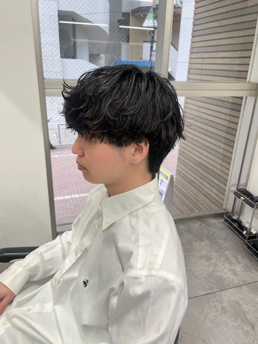 パーマ メンズ カット パーマ 町田エリアＮｏ．１/ パーマ特化/太田京希のヘアスタイル