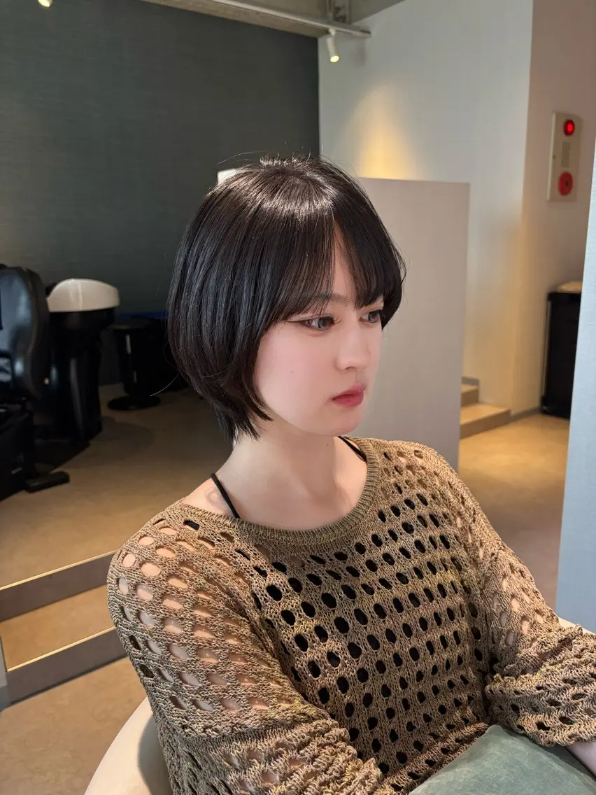 ショート ショートヘア ウルフカット カット 🌸SAORI ショート/カラー🌸のヘアスタイル