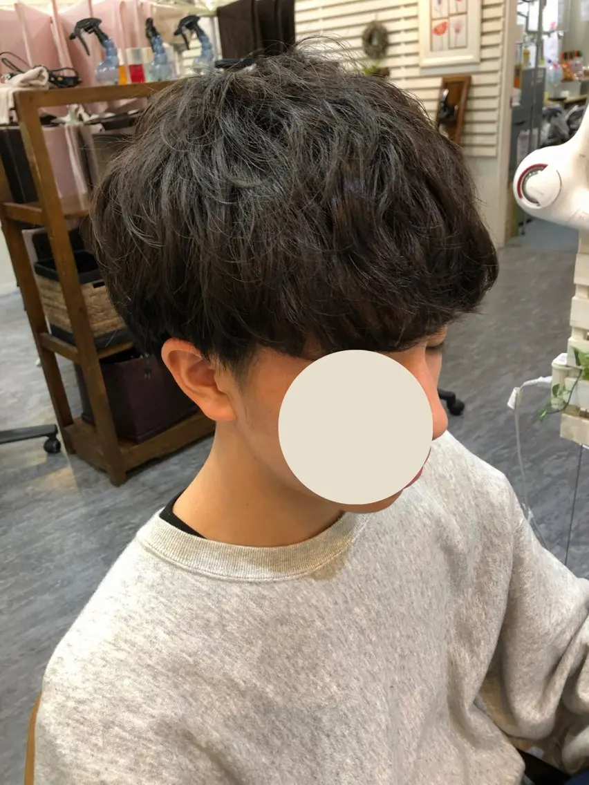 パーマ メンズ メンズパーマ 似合わせ🩰✨ 二階堂昌恵のヘアスタイル