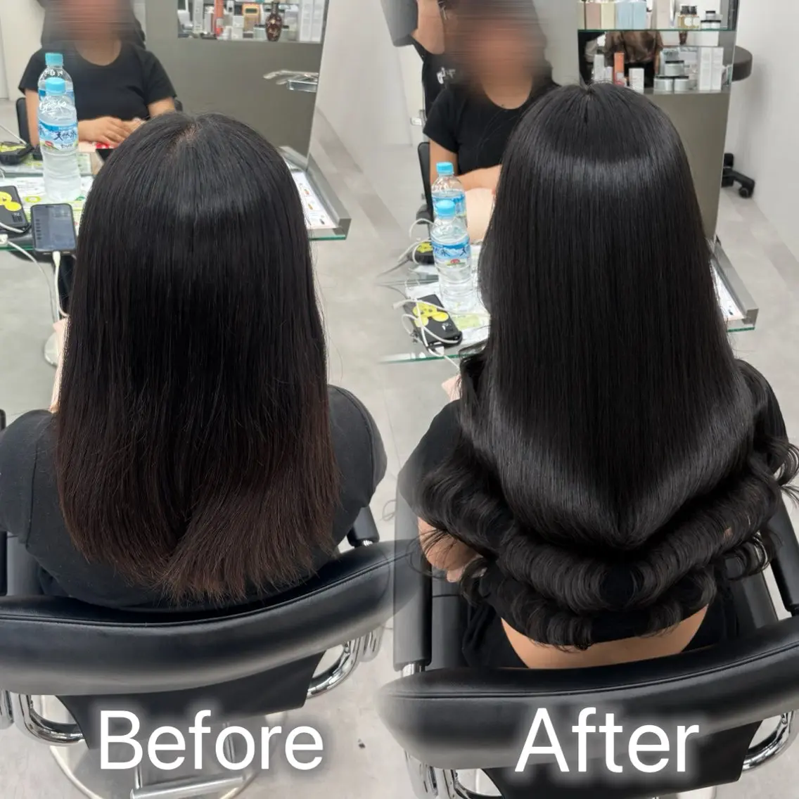 ロング カラー ヘアアレンジ メンズ カット ヘアカラー トリートメント エクステ ヘアセット 羽エク指名No1✨️ シールエク🌙しぇるのヘアスタイル