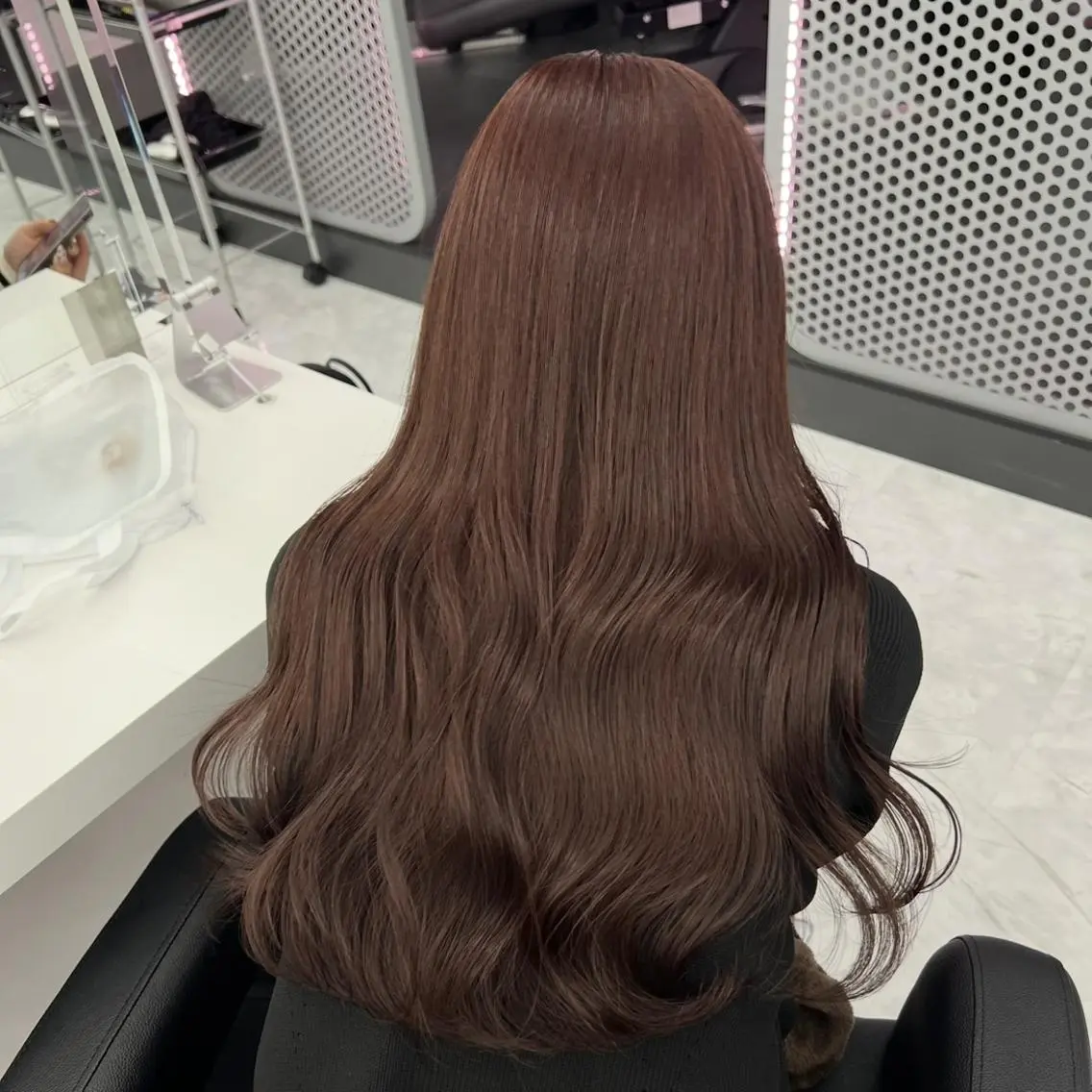 カラー 赤み消し🏹上品甘め トレンドカラー/横浜のヘアスタイル