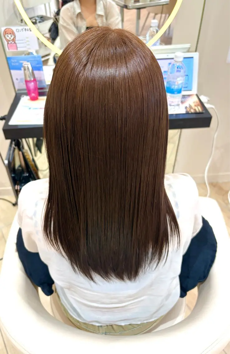 垢抜けたいならまずこれ👀【ブリーチ無しダブルカラー+高保湿ツヤトリートメント】の写真