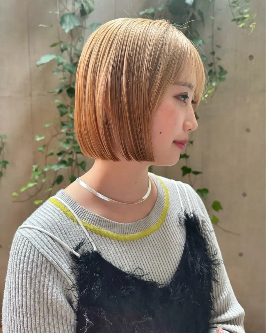 ショート ボブ カット トリートメント ボブ/ショート 吉田竣のヘアスタイル