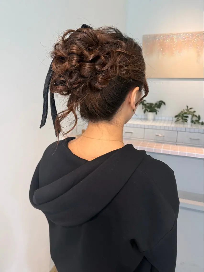 【新規限定】 似合わせヘアセット🎀の写真