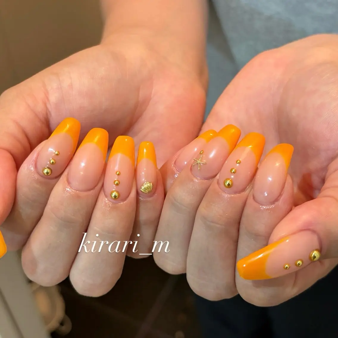 💛フレンチネイル（オフ込み）の写真