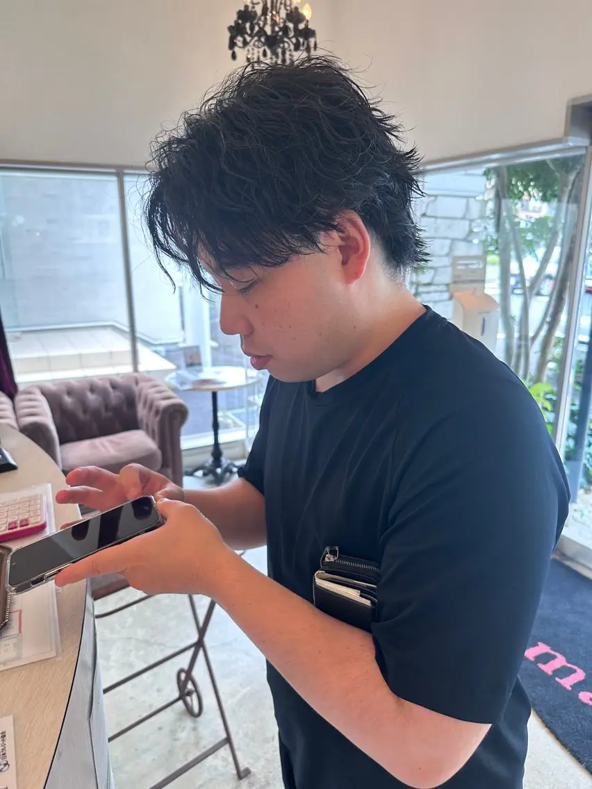 パーマ 紅林 悠斗のヘアスタイル