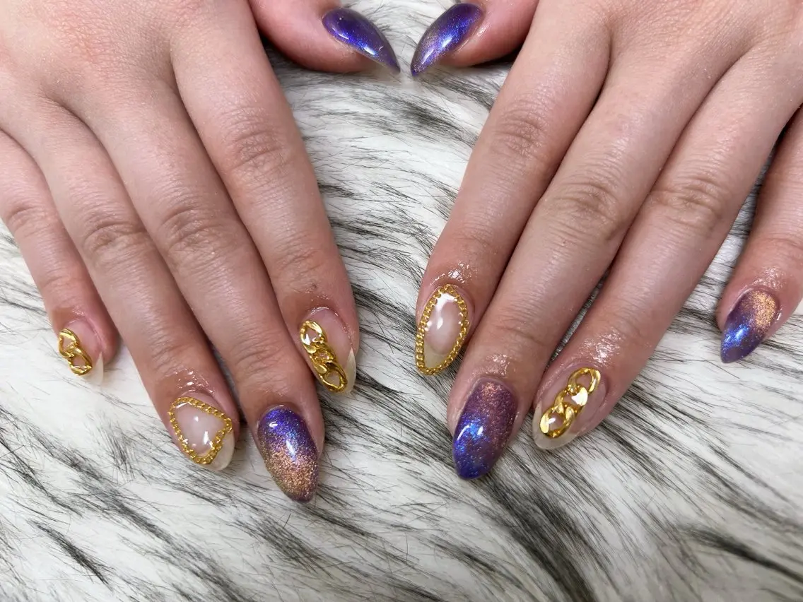 ネイル マグネットネイル coco nailのネイルデザイン