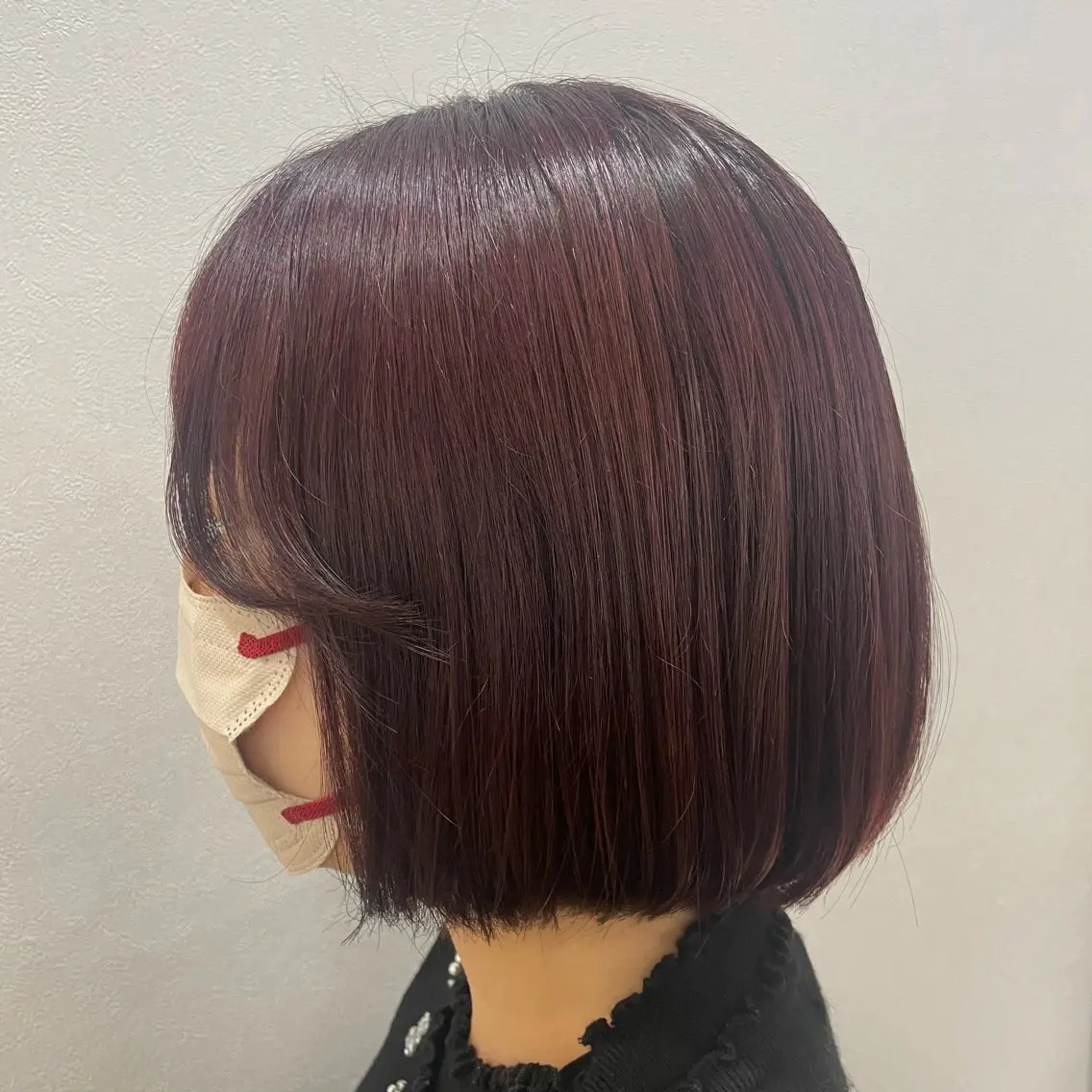 ミディアム カラー ヘアカラー トリートメント FERIAあべの KARINのヘアスタイル
