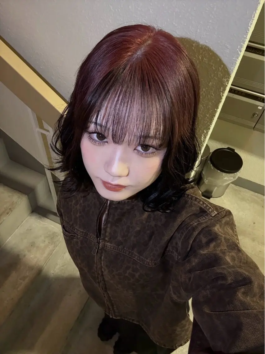 ショート カラー デザインカラー SIKI ゆうのヘアスタイル