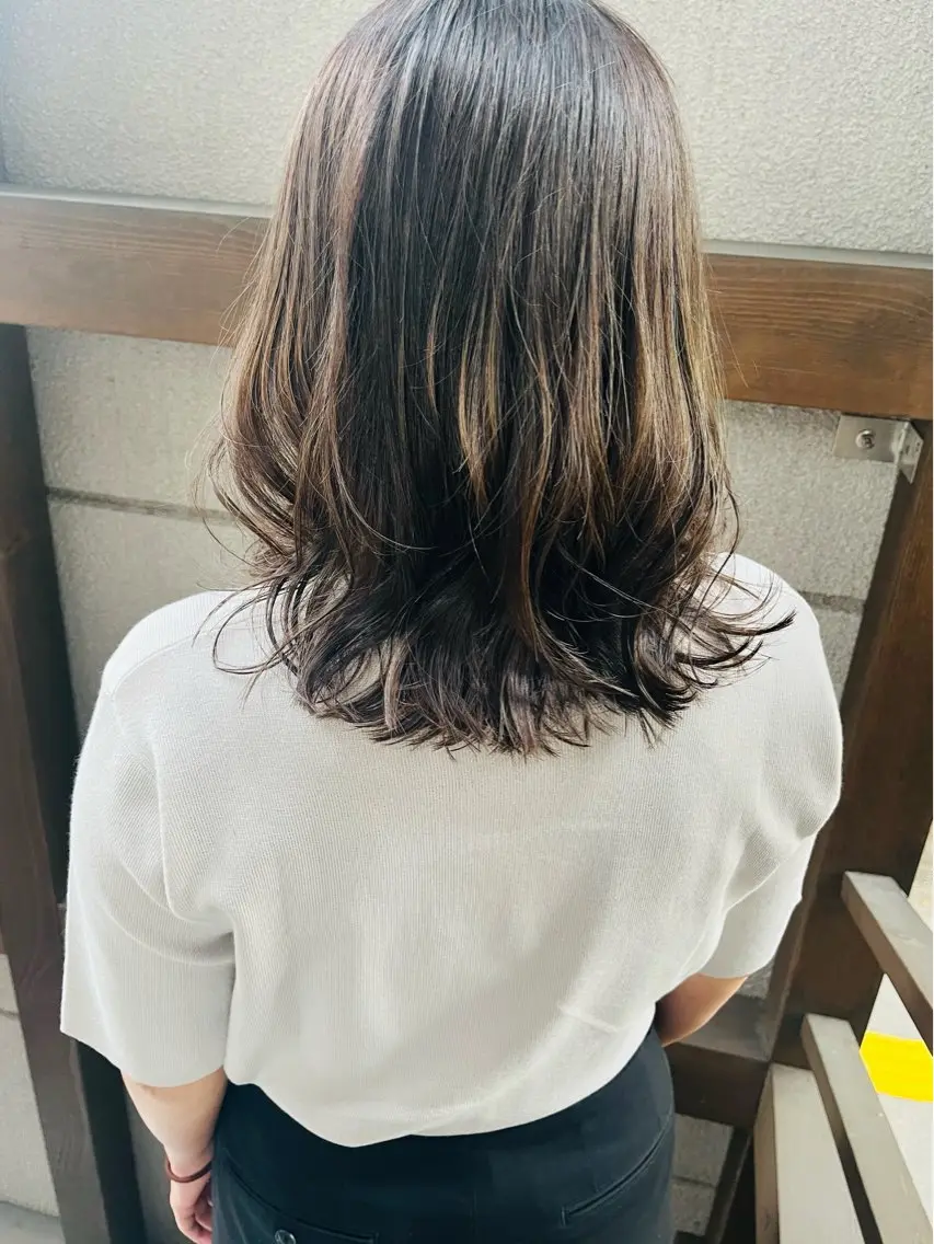 パーマ カット パーマ ママ美容師 *ヒマワリのヘアスタイル