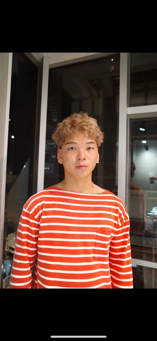 ショート メンズ スパイキーショート ショートヘア 八原 良来のヘアスタイル