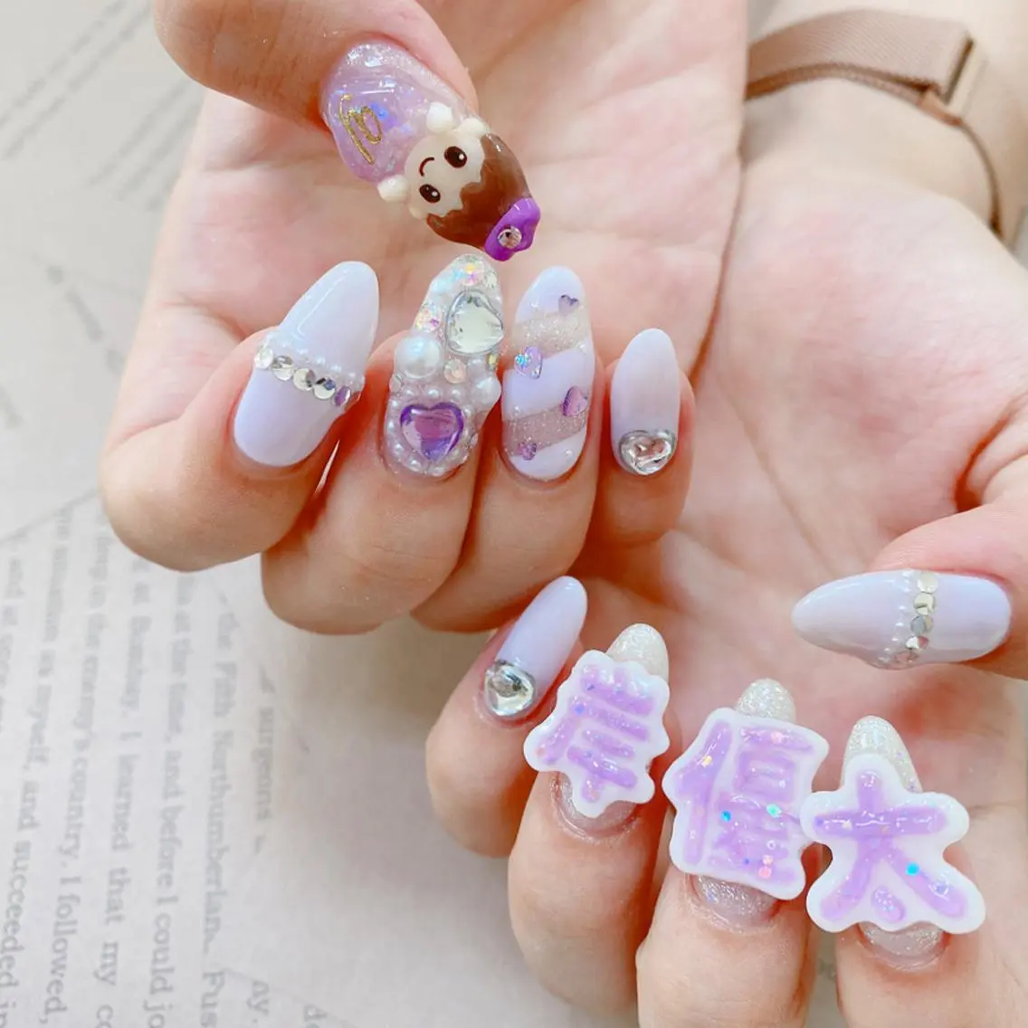 ネイル 持ち込み nail salonのネイルデザイン