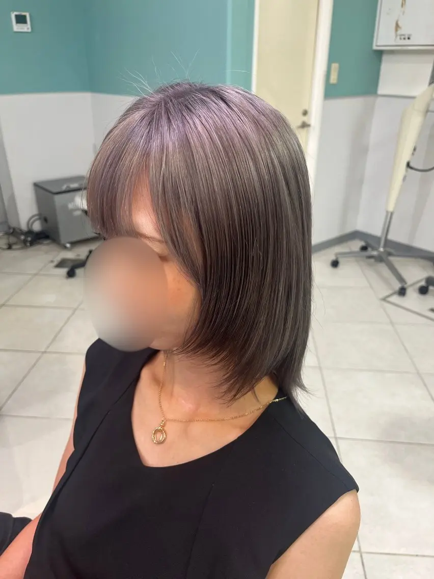 カラー 増田 由紀菜のヘアスタイル
