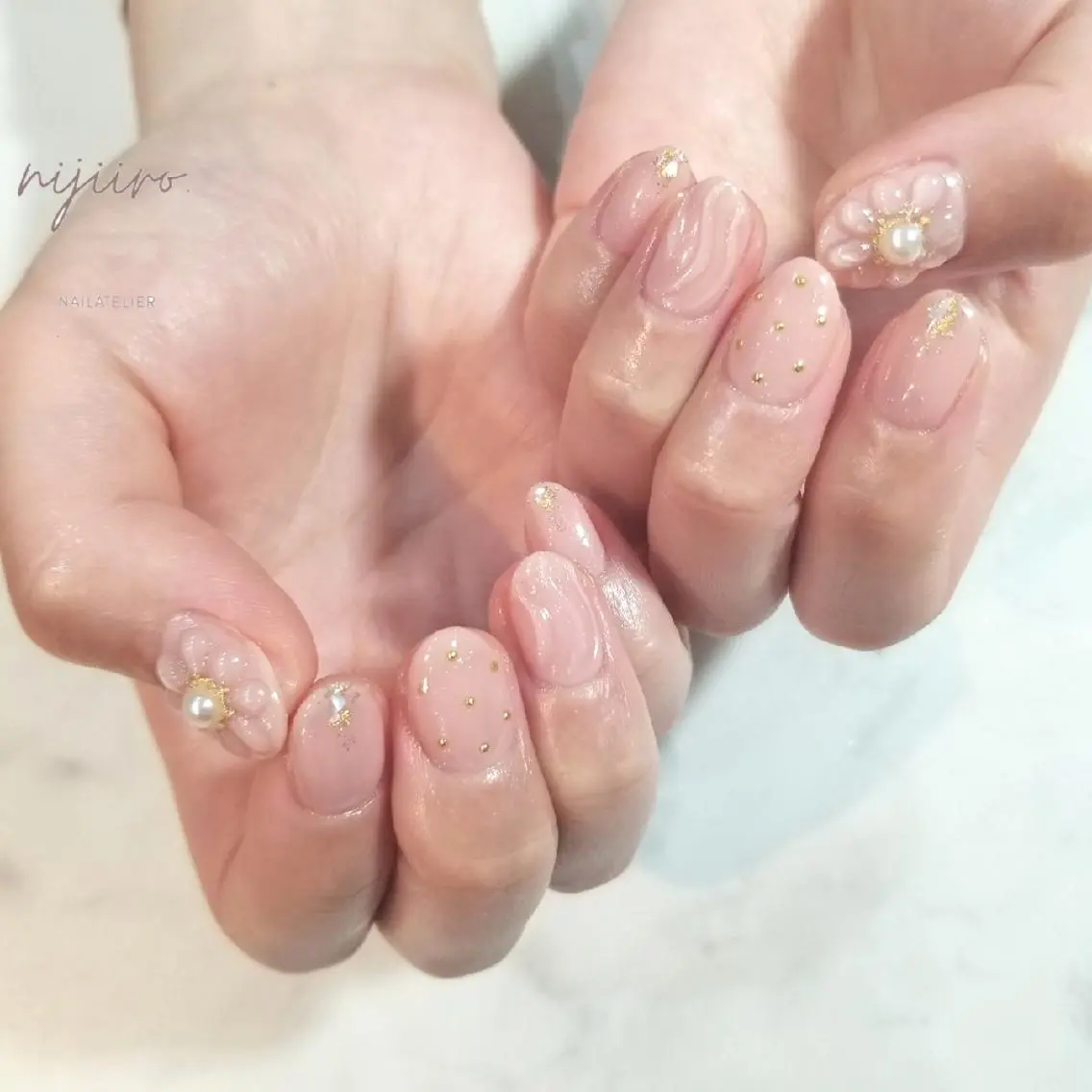 ネイル ハンドネイル nijiiro🌈 サトウのネイルデザイン