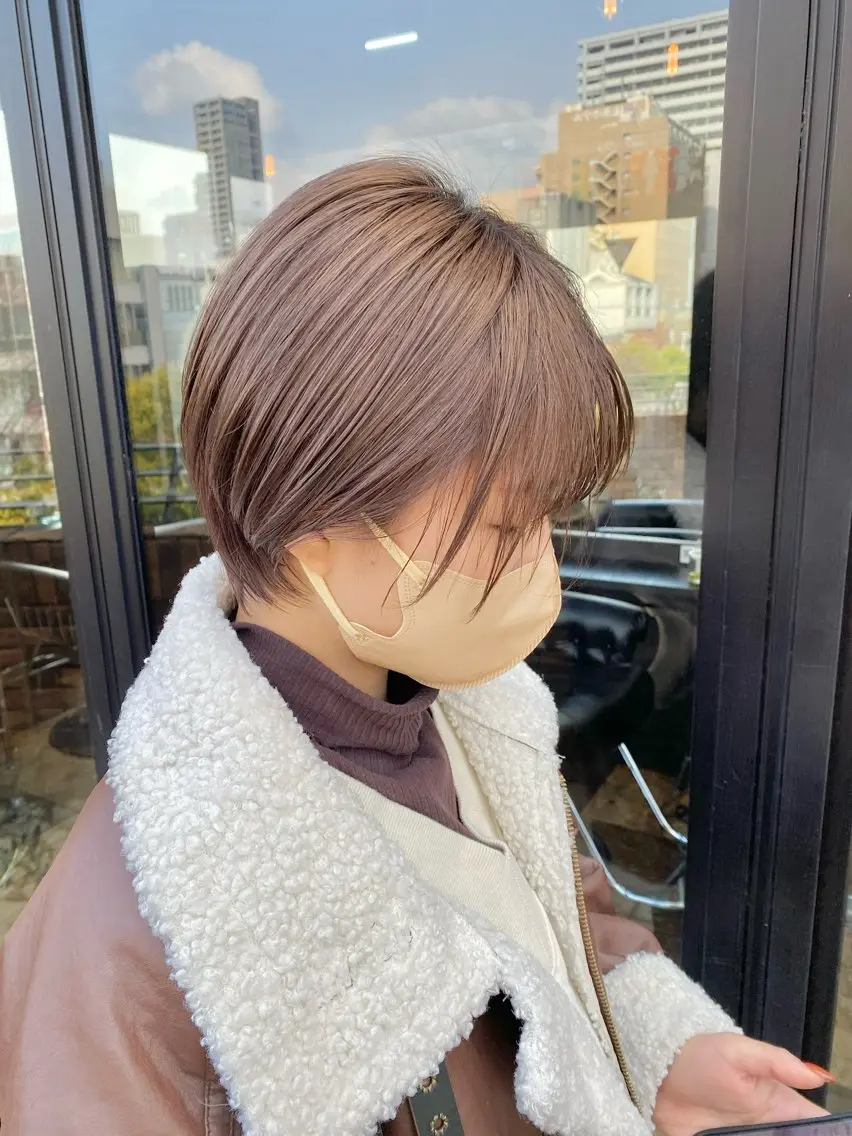 《リピーター様限定🩵》ケアカラー+毛髪強度改善TRの写真