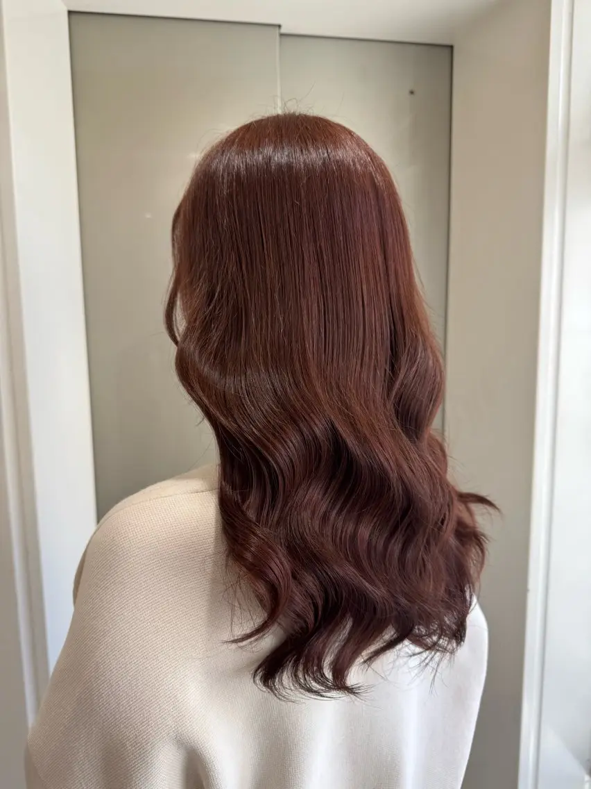 セミロング カット ヘアカラー ✨髪質改善美容師 永森祥太✨のヘアスタイル