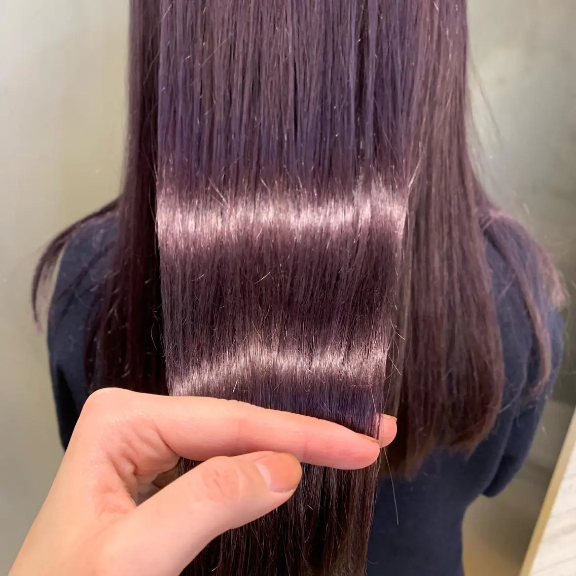 カラー 天野 利咲のヘアスタイル