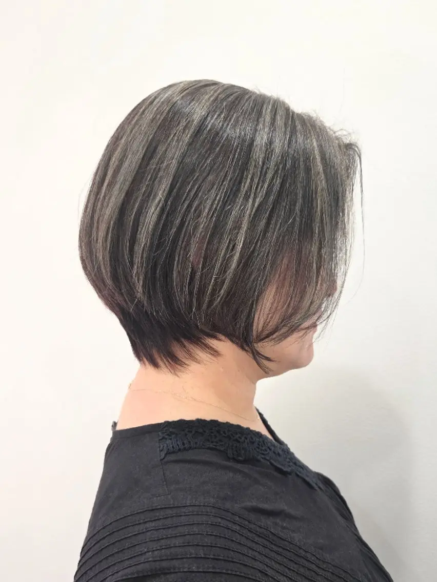 ショート カラー カット ヘアカラー トリートメント ヘッドスパ 齋藤 愛美のヘアスタイル