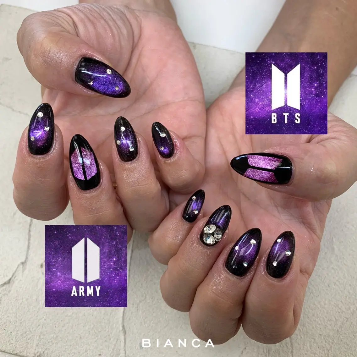 ネイル ハンドネイル Bianca大宮 Nail*森澤のネイルデザイン