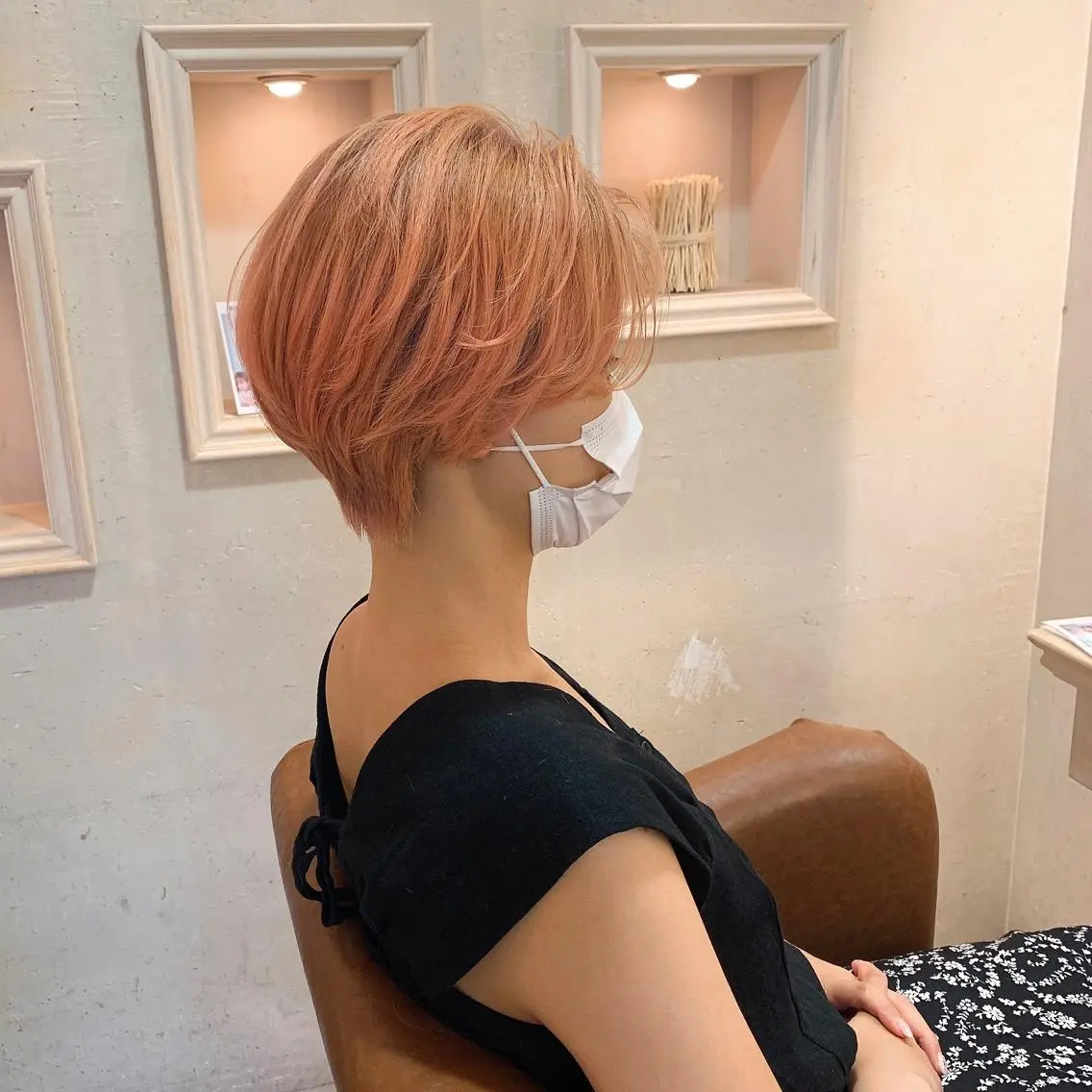 ショート カラー ハンサムショート ショートヘア 森 早希絵のヘアスタイル