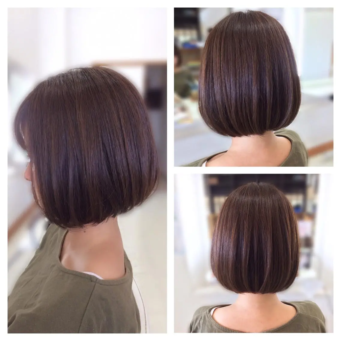 ショート カラー ピンクカラー ボブ Hair VERDEのヘアスタイル