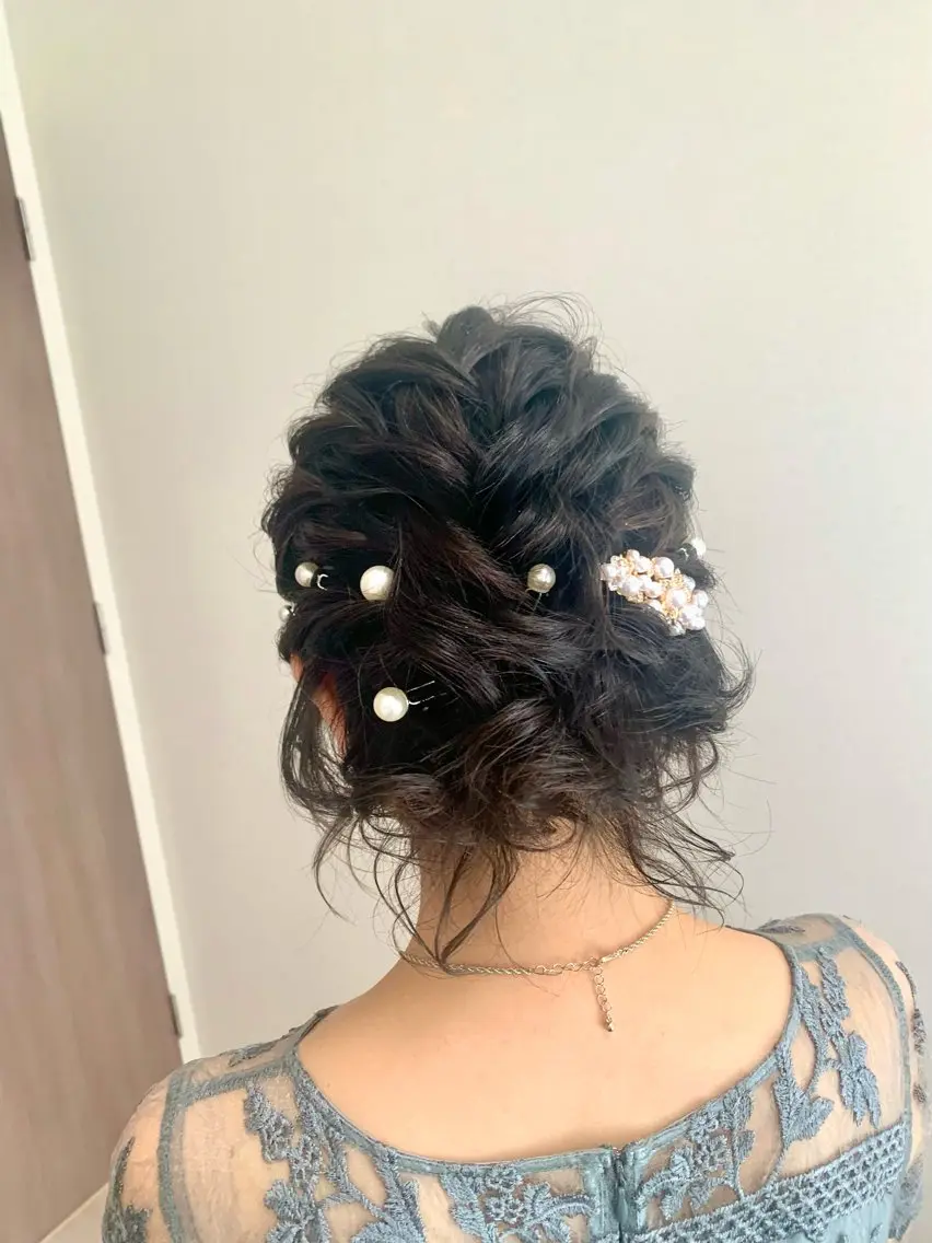 ヘアアレンジ ウルフカット Kikuchi Eriのヘアスタイル